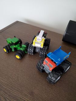 Three kids trucks
