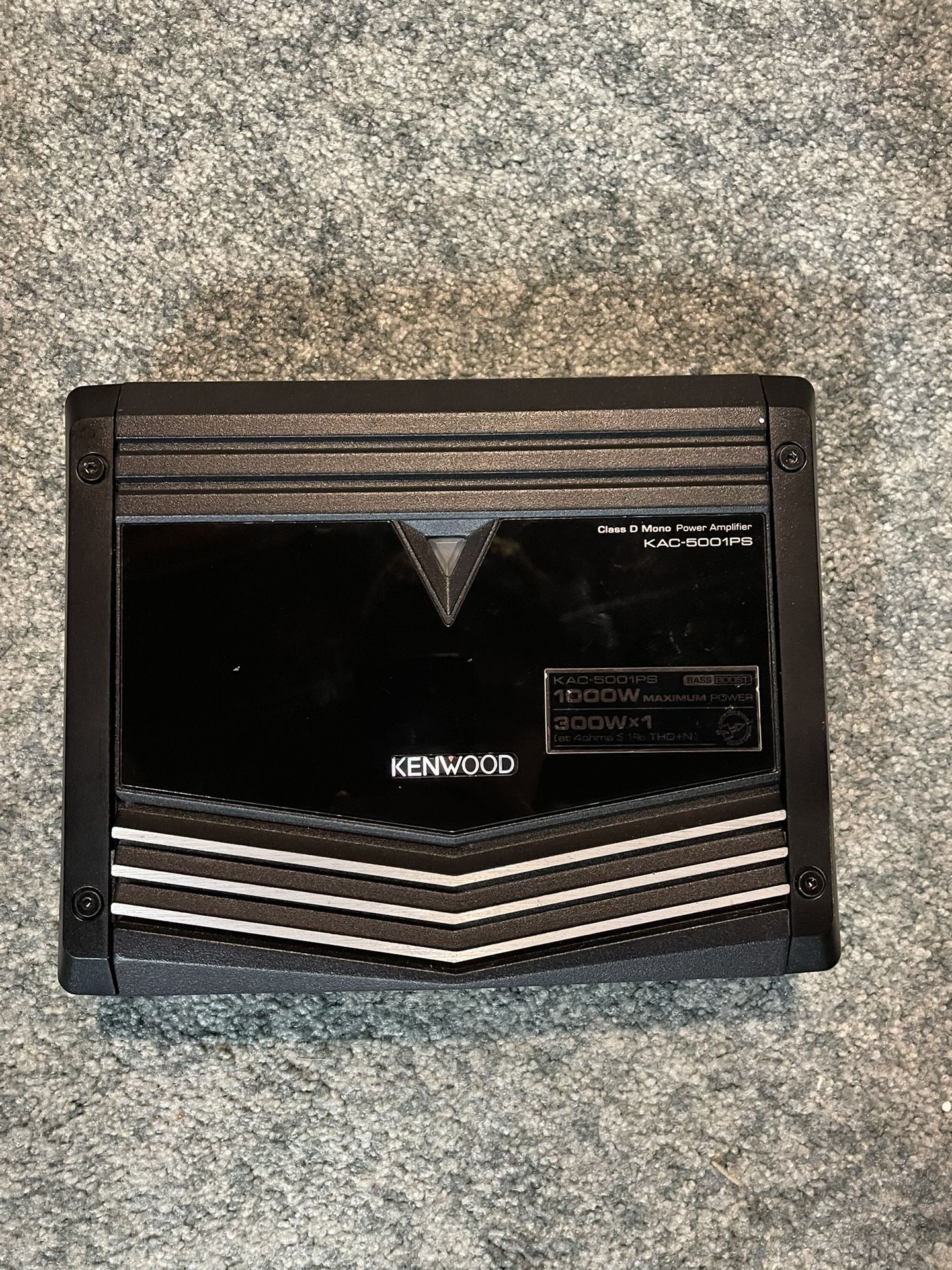 Kenwood KAC-5001PS 1000W Max Mono Amplifier