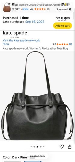 Kate Spade Rio Leather Tote Bag