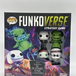 Funko Games Board 0-Base The Nightmare Before Christmas Funkoverse - TNBC - Light Strategy Board Game for Children & Adults (Ages 10+) - 2-4 Players -