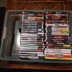  Ps2 Wii xbox 360 Game Lot 