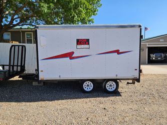 8' x 12'  box trailer