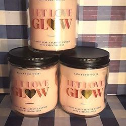 Discontinued Bath And Body Works Candy Hearts Candles