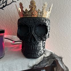 Bath and Body Skull Candle Holders