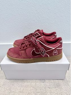 Nike dunk low team red