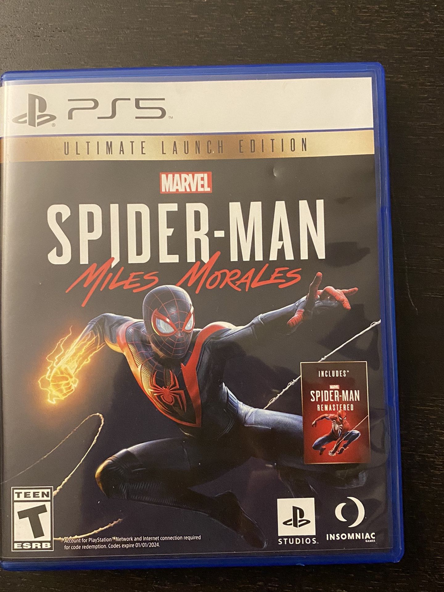 Spider Man Miles Morales PS5 With DLC Code