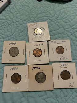 Monedas De 1c 5c Y 10 C