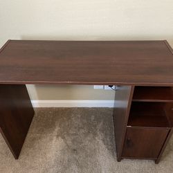 Desk with Cabinet