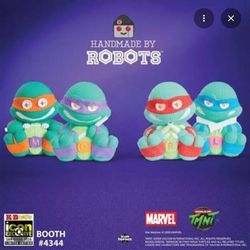 Ninja Turtles Robots San Diego Comic Con Exclusive