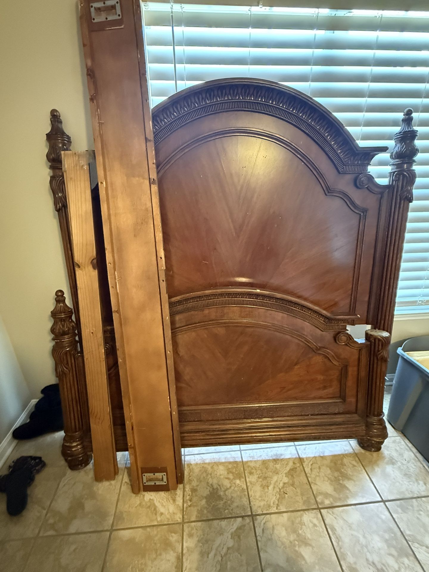 King headboard and footboard