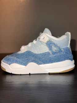 Toddler Nike Air Jordan 4 Retro Tex "Worn Blue" Size 10c