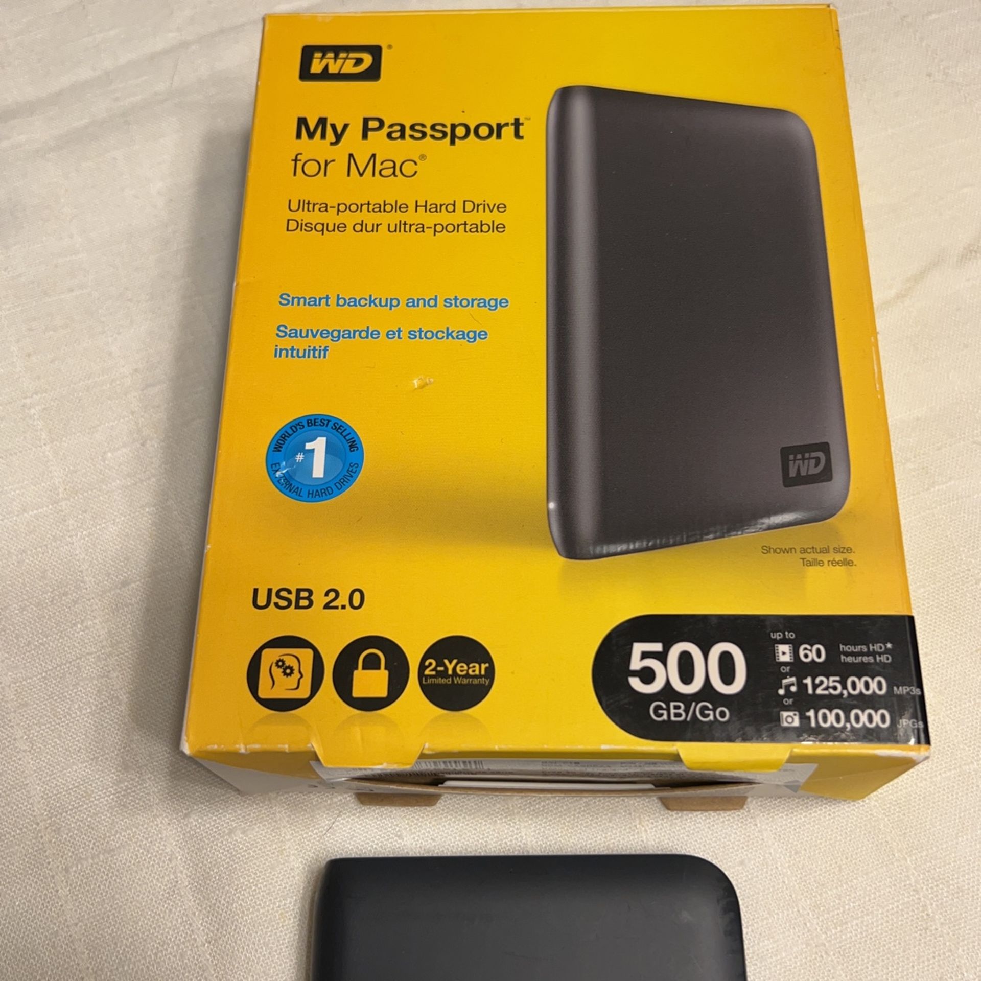 WD Passport For Mac 500 Gb