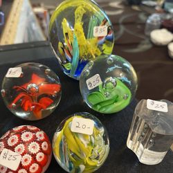 Vintage Paperweights