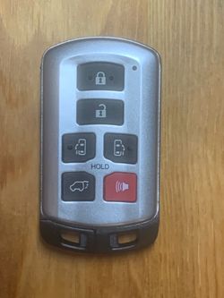 Toyota sienna key, toyota key