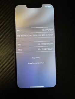 Apple iPhone 14 128gb Midnight with case