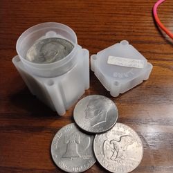 Roll Of Eisenhower Dollars
