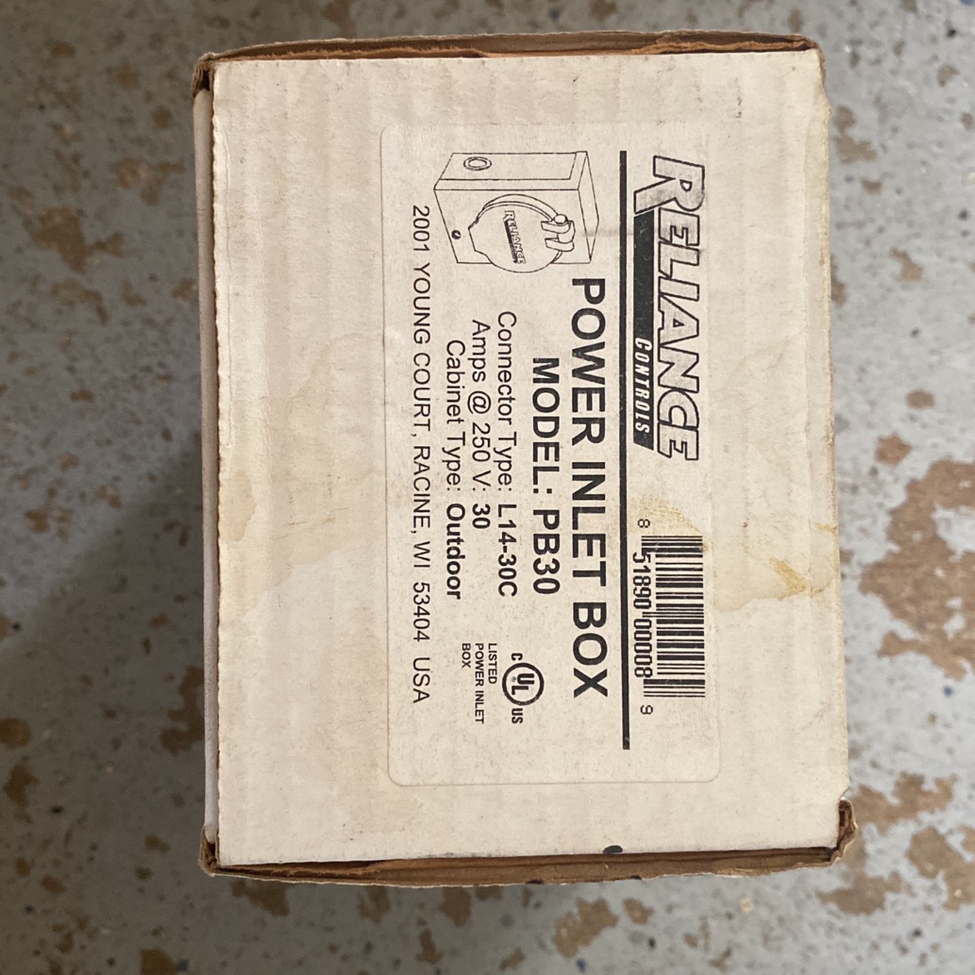Power Inlet Box