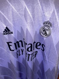 Real Madrid Away Jersey 22-23, Purple New Medium Men's Adidas