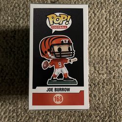 Joe Burrow (Orange Home Jersey) Cincinnati Bengals NFL Funko Pop Football  168