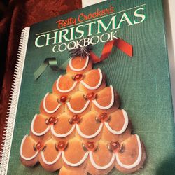 Vintage Christmas Betty Crocker’s Cookbook 