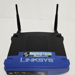 Linksys Wireless or Wired - G 2.4 GHz Router WRT54GS V7