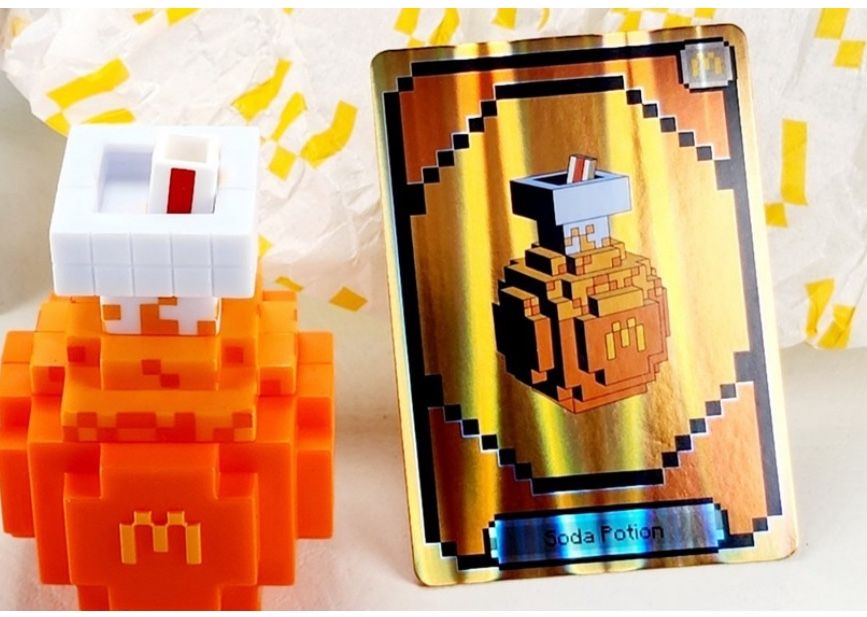 McDonald’s Soda Potion With Unused Code