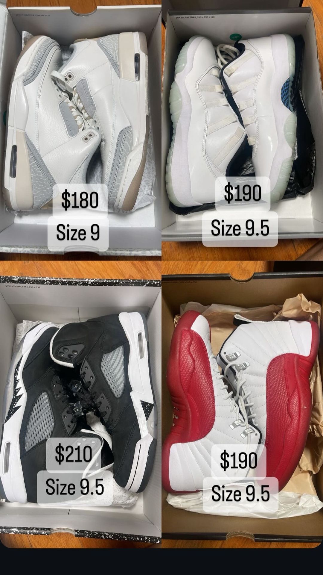 Jordan’s Shoes Size 9.5