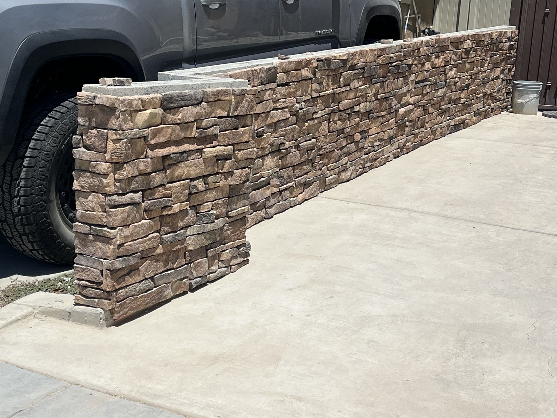 Any construction work or landscaping