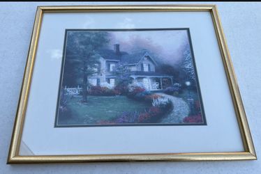 Thomas Kinkade Home Is Where The Heart Is Framed