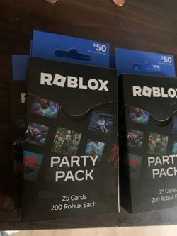 Roblox party pack