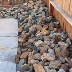 Yard Rocks 50 Cents Each