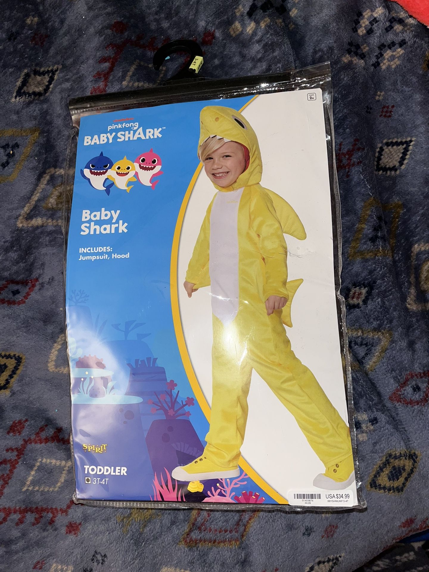 Yellow baby shark 
