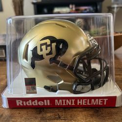 Colorado Buffaloes Speed Mini Helmet Riddell NCAA Licensed Brand New In Box