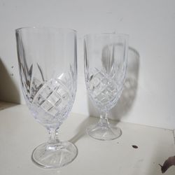 Godinger Silver Crystal Glasses 