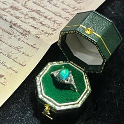 Slytherin Ring Harry potter Handcrafted 925 silver