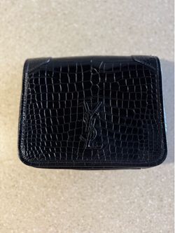 Saint Laurent Embossed Leather Niki