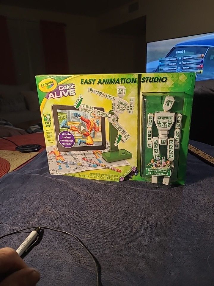Crayola Color Alive Easy Animation Studio 3D Graphics