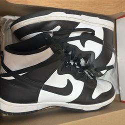 Nike dunk hi retro shoes
