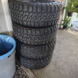 4 Used Tires For Truck
