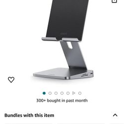 Anker 551 USB-C Hub (8-in-1), with Foldable Tablet Stand, Dock, 4K HDMI, 2 USB-A Data Ports