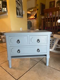 Grey small cabinet with delivery available