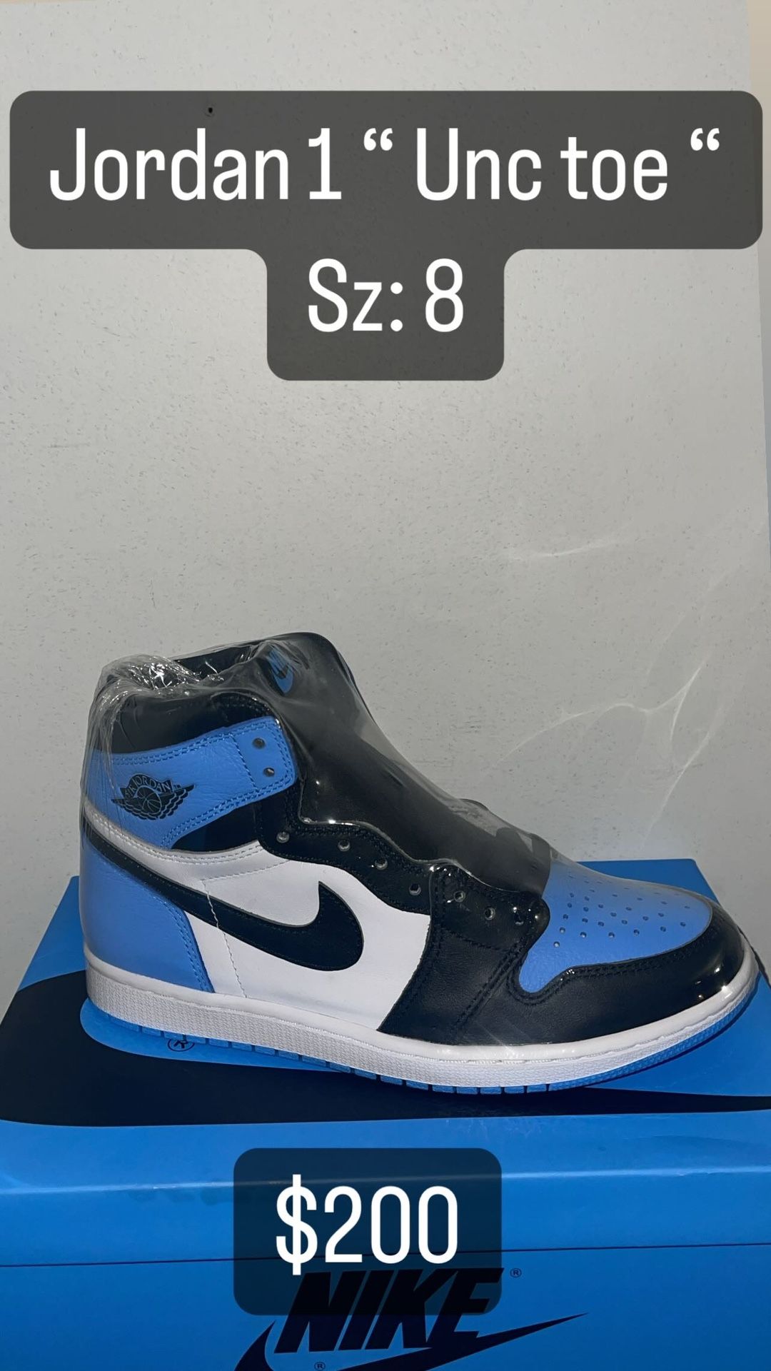 Jordan 1 High OG “ UNC TOE “