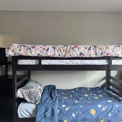 Twin Bunk Bed With Storage Stairs
