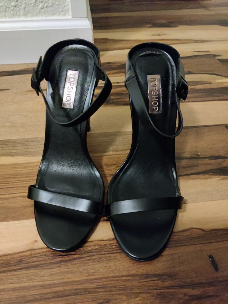 Topshop And H&M Women Shoe Size 7 Worn Few Times, Almost New