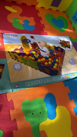 Verdes Basketball Foam Ball Pit