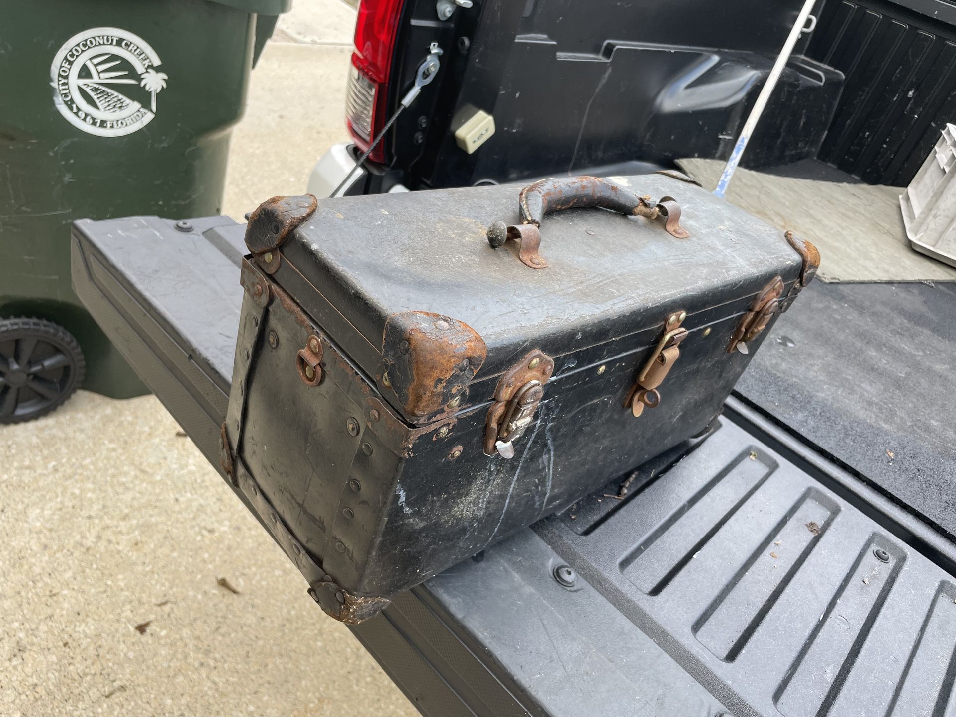 Vintage Leather Bell Systems Toolbox, Good Shape for Sale in Pompano ...
