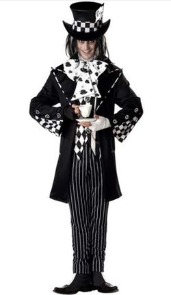 California Costumes Dark Mad Hatter Costume
