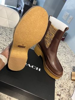 Coach hotsell delaney boots