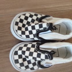 Vans Checkered Shoes For Baby
