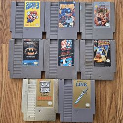 Nintendo Entertainment System NES video games